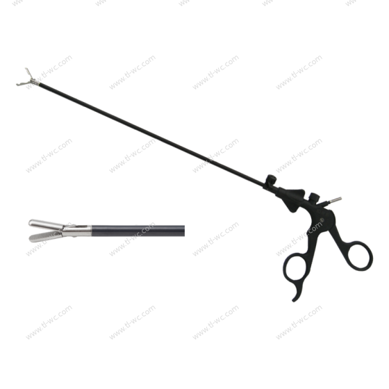 腹腔鏡下の手術器具ペンチをグリップ,ブラントチップ5 mmx330mm