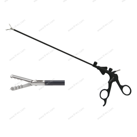 Pince laparoscopique pour instrument chirurgical (dents inversées) 5MMX330MM