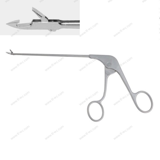 まっすぐArthroscopy - bird-beak鉗子-