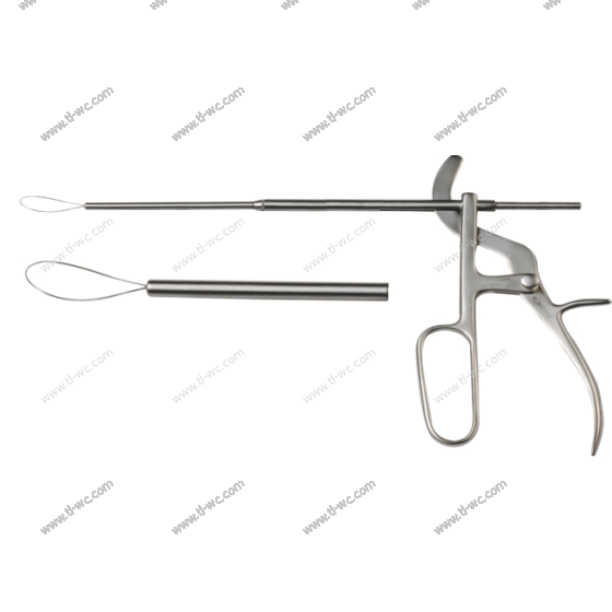 Instruments chirurgicaux laryngés - amygdalectomie anneau cutter gun shape